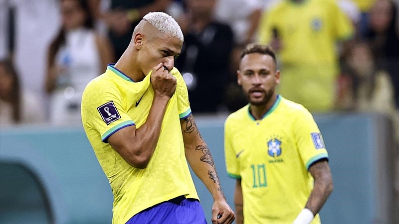 World Cup Unstoppable Richarlison Double Seals Brazil Win Over Serbia