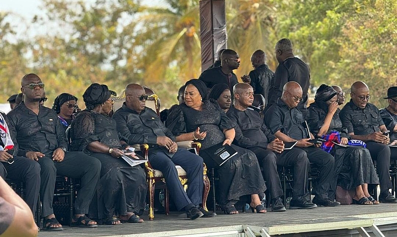 Akufo Addo Wife Bid Farewell To Gertrude Quashigah