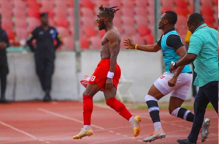 Asante Kotoko Prosper Narteh Ogum Praises Steven Mukwala After Netting