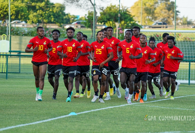 U Afcon Black Meteors Hold First Training Ahead Of Group Opener