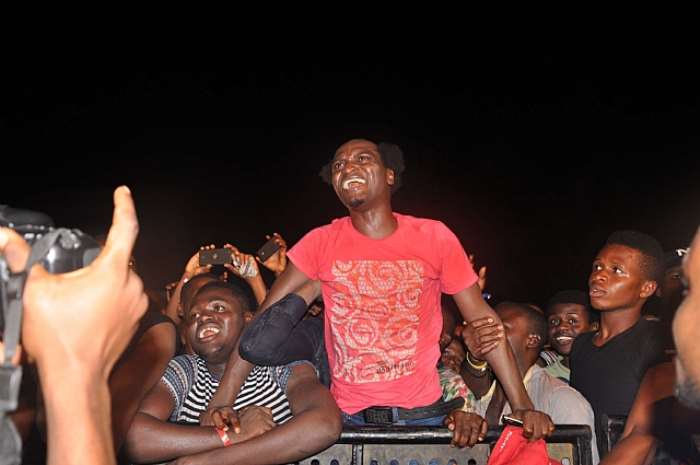 PASSIONATE FANS AT STAR MUSIC TREK, LAGOS
