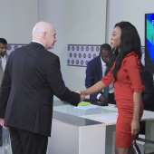 Ghanaian Sports Journalist Juliet Bawuah Interviews FIFA President