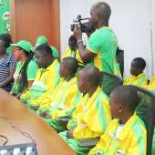 MILO Under 13 Champions League Winners Visit Nestle Ghana