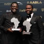 Winners of the CNBC Africa Young Business Leader of the Year Award