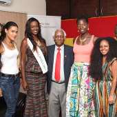 MISS GHANA SIGNS PROTECT THE GOAL CAMPAIGN