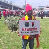 Photos from Arise Ghana's demonstration dubbed #KromAyeShe