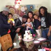 Psquare and wives celebrate Aliona's birthday