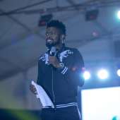 Comedian Bovi, Salvador, Basket Mouth Light Up Glo Lafftafest In Accra