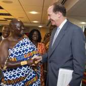 Otumfuo Osei Tutu Ii, Paid An Official Visit To The World Bank In Washington Dc