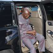 Otumfuo Osei Tutu II arrives in New York to deliver a keynote address