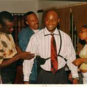 Eric Nwadinobi on location in Nigeria
