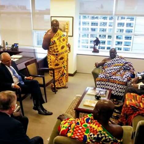 Otumfuo Osei Tutu Ii, Paid An Official Visit To The World ...