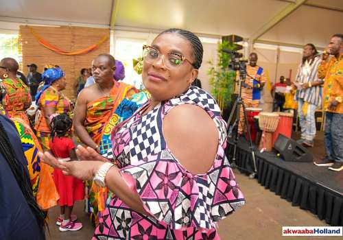 LAMISI GRACES KWAKU SUMMER FESTIVAL KENTE FUGU