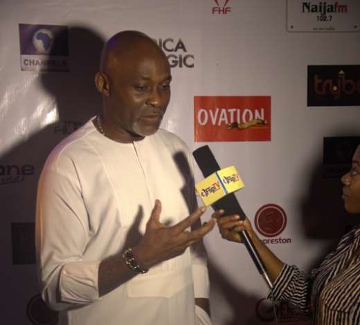 RMD,Gideon Okeke,Mike Ezurounye,Funlola Aofiyebi,Taiwo Ajai-LycettAnd Others At Funmi Holders The Grudge Movie Premiere