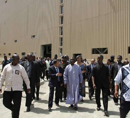 Inauguration of the Wheat Milling Plant by H.E. President Mills