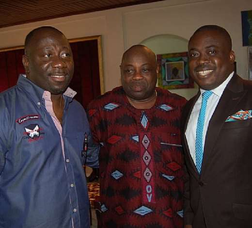 IYIOLA AYOADE,CEO, CHARTER HOUSE, GHONE TV,BASHORUN DELE MOMODU  & PAUL ADOM OTCHERE