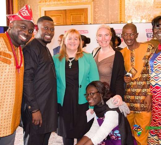 commonwealth secretariat director of youth division kathryn ellis and cas 2016 delegates medium