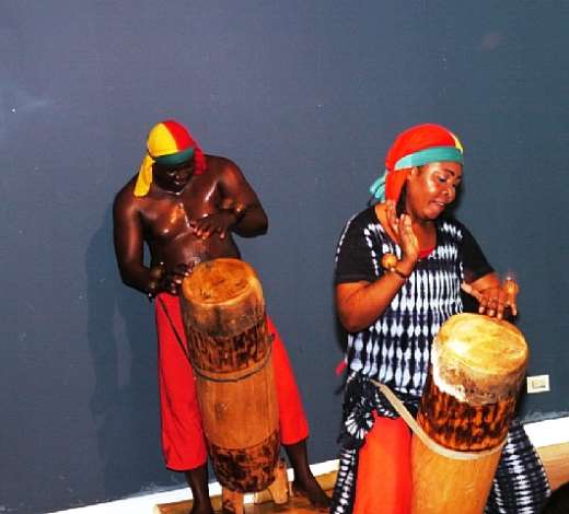 African native drumming and dance group: NGOMA ZA KONGO from Congo Brazzaville