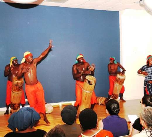 African native drumming and dance group: NGOMA ZA KONGO from Congo Brazzaville
