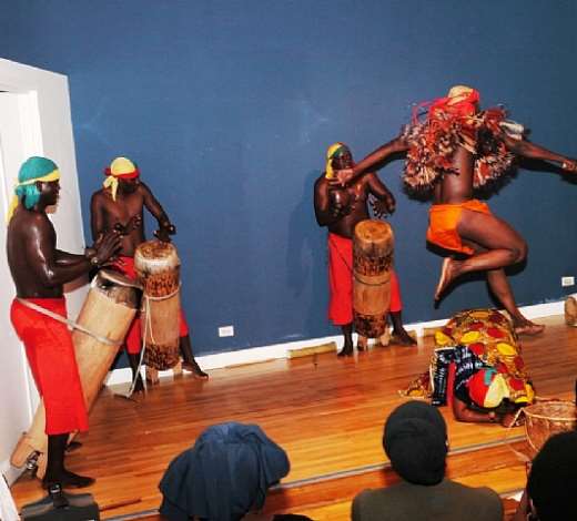 African native drumming and dance group: NGOMA ZA KONGO from Congo Brazzaville