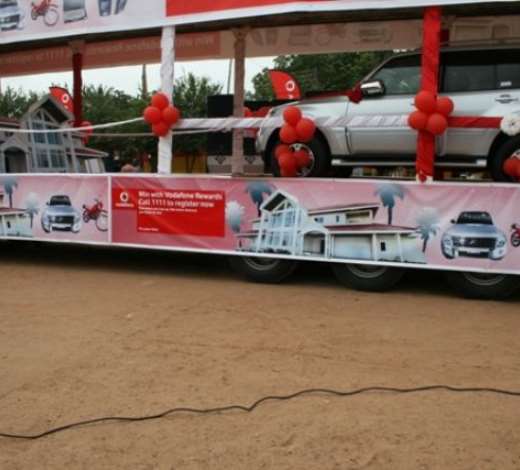 The major draws in the Vodafone rewards promotion