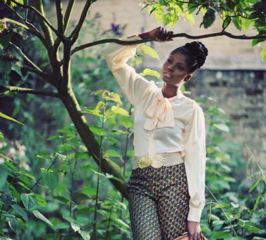 SIKA FLARE PRINT TROUSERS 2