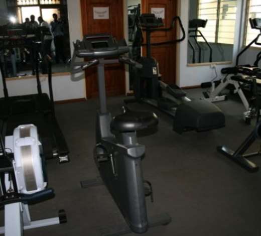 P590: Ghana Health Service opens a new gym at the Head of Office.