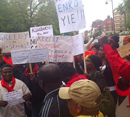 Ghanaians in UK Are Not Delighted With Mills / Mahama Government.