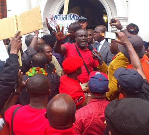Ghanaians in UK Are Not Delighted With Mills / Mahama Government.