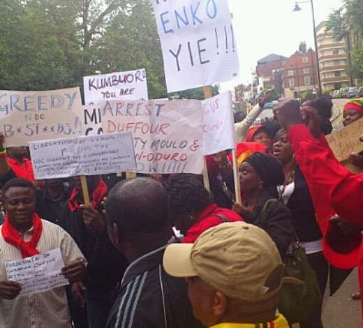 Ghanaians in UK Are Not Delighted With Mills / Mahama Government.