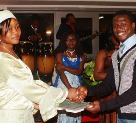 Left: mary Brago and B.i.s (radio shepherd)