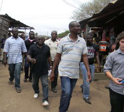 Akufo-Addo Tour Cape Coast