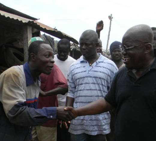 Akufo-Addo Tour Cape Coast