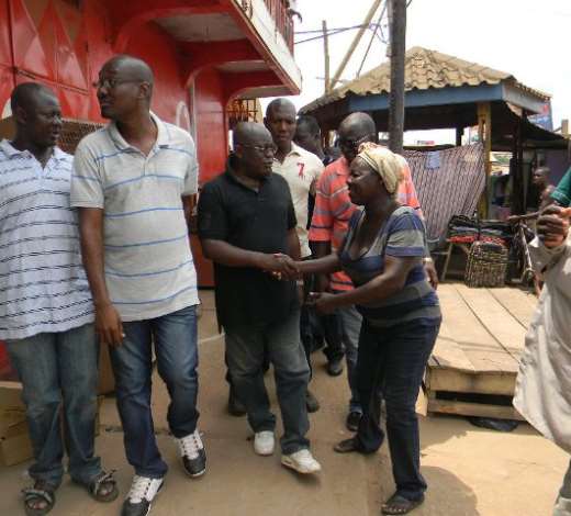 Akufo-Addo Tour Cape Coast