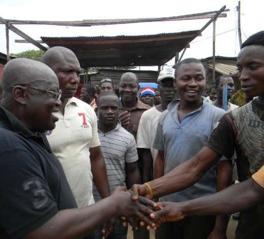 Akufo-Addo Tour Cape Coast