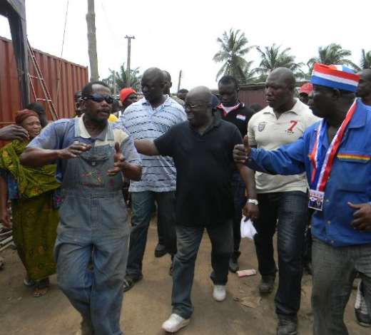 Akufo-Addo Tour Cape Coast