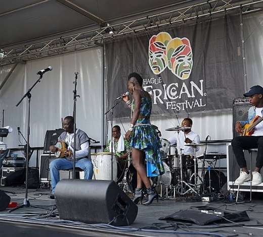 Wiyaala Thrills Patrons At The Hague African Festival In Netherlands