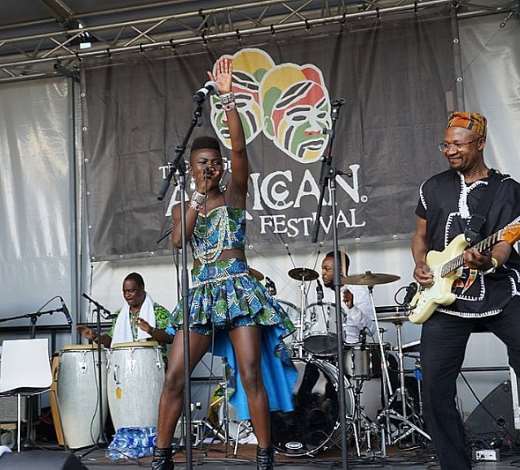 Wiyaala Thrills Patrons At The Hague African Festival In Netherlands