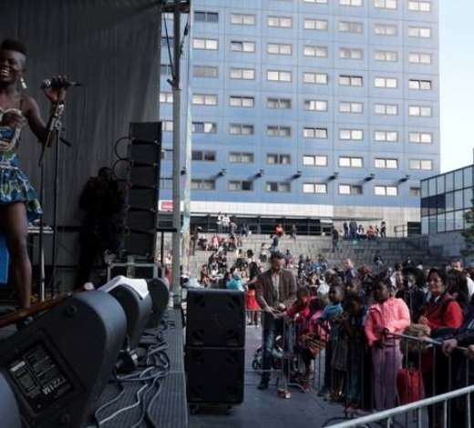Wiyaala Thrills Patrons At The Hague African Festival In Netherlands