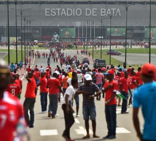 fans outside the stadium