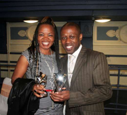 SHOGGY TOSH WITH NIGERIAN GOSPEL STAR BEE DEE
