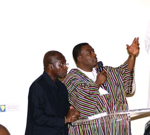 NDCUK CHAIR NII ANKRAH & H.E D-BOAFO  ON VICTORY VISION