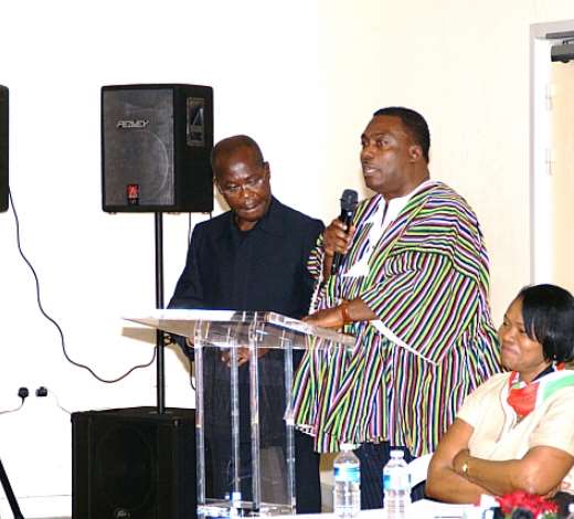 NDCUK HE D-BOAFO & NII ANKRAH LAUNCHING VIC 2012