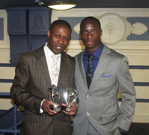 NIGERIAN INTERNATIONAL SONE ALUKO CAME TO SUPPORT SHOGGY TOSH