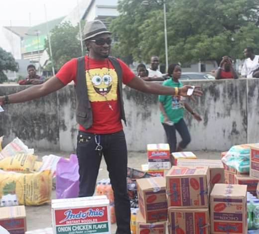 THE DONATED FOOD ITEMS