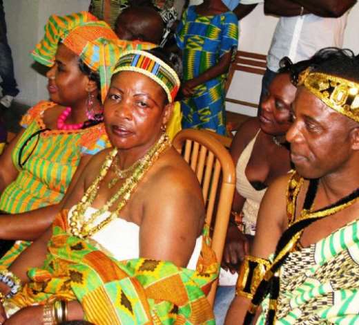 Kente Show Festival in Modena, Italy.