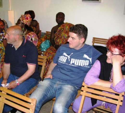 Kente Show Festival in Modena, Italy.