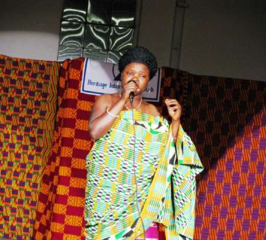 Kente Show Festival in Modena, Italy.