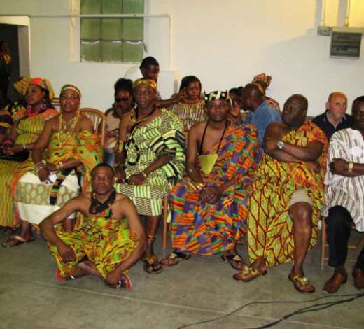 Kente Show Festival in Modena, Italy.