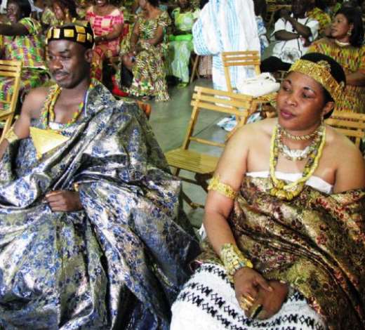 Kente Show Festival in Modena, Italy.